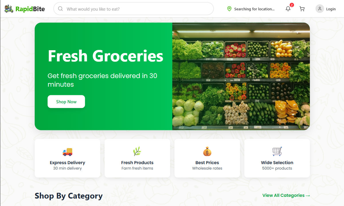 RapidBite screenshot